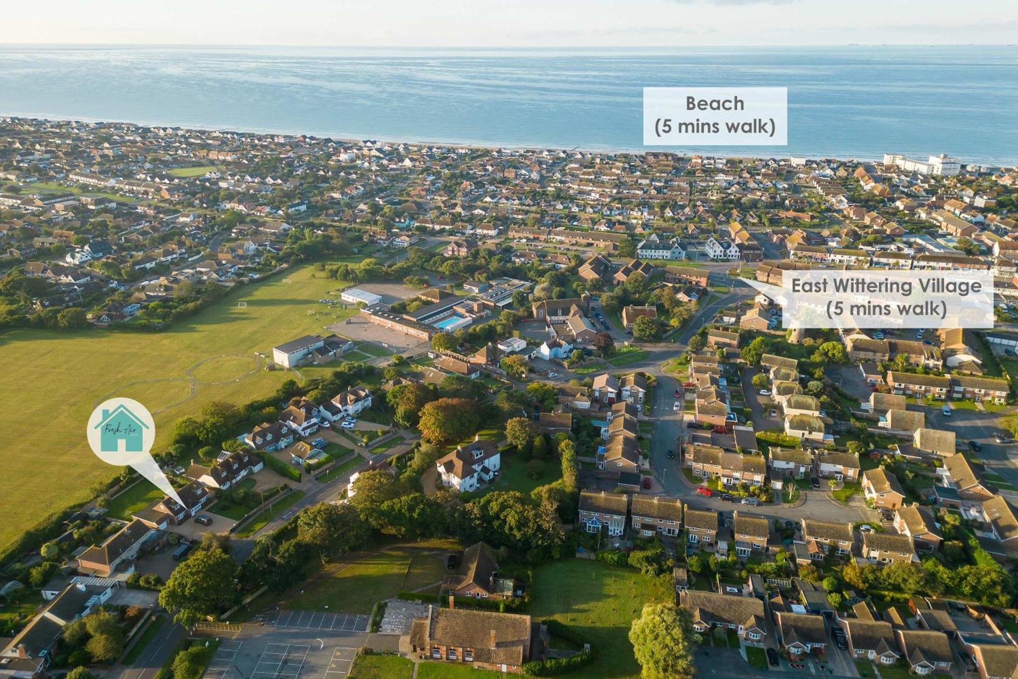 Spacious Home For 8 In Witterings - Walk To Beach East Wittering Exterior foto